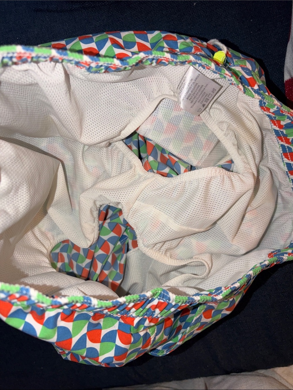 Psycho Bunny Men’s Geometric Swim Trunks — NWOT - Picture 7 of 8